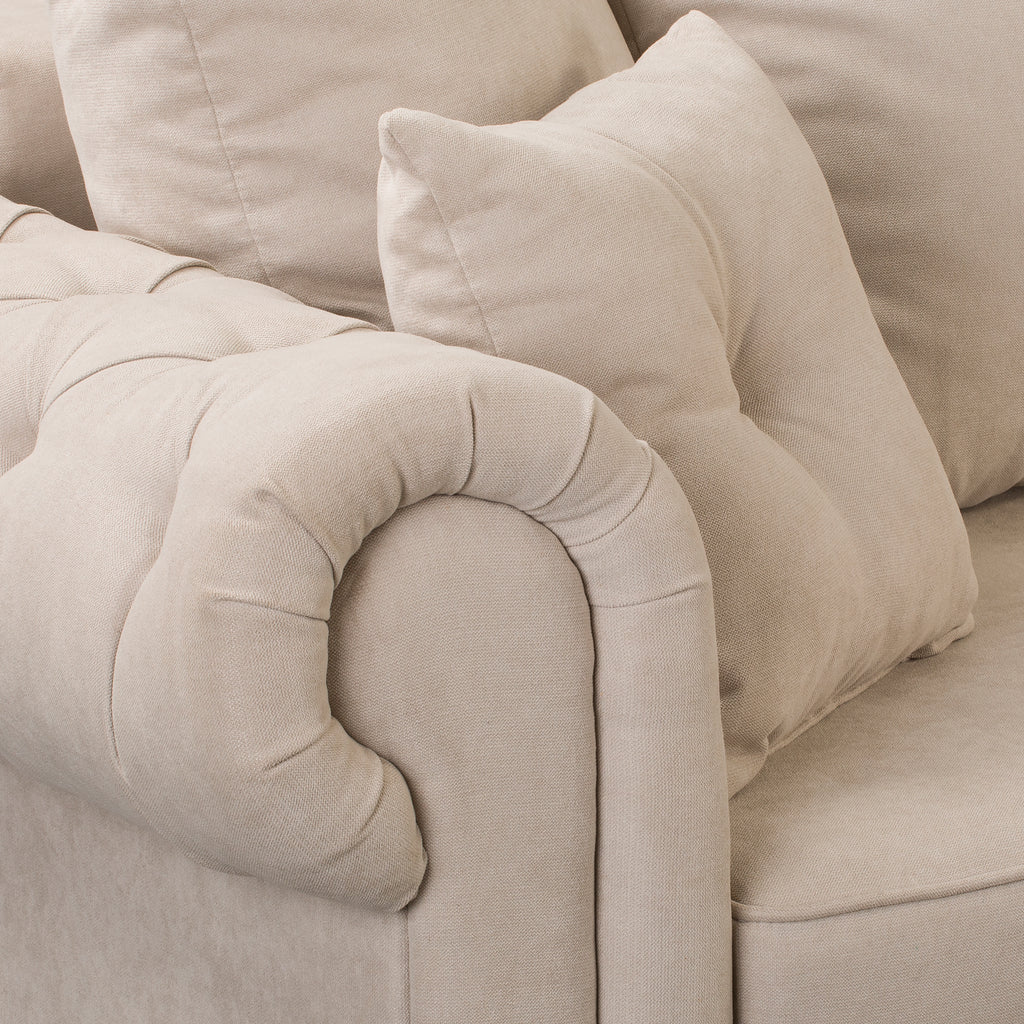Kampinė miegama sofa LEIČESTERIS L