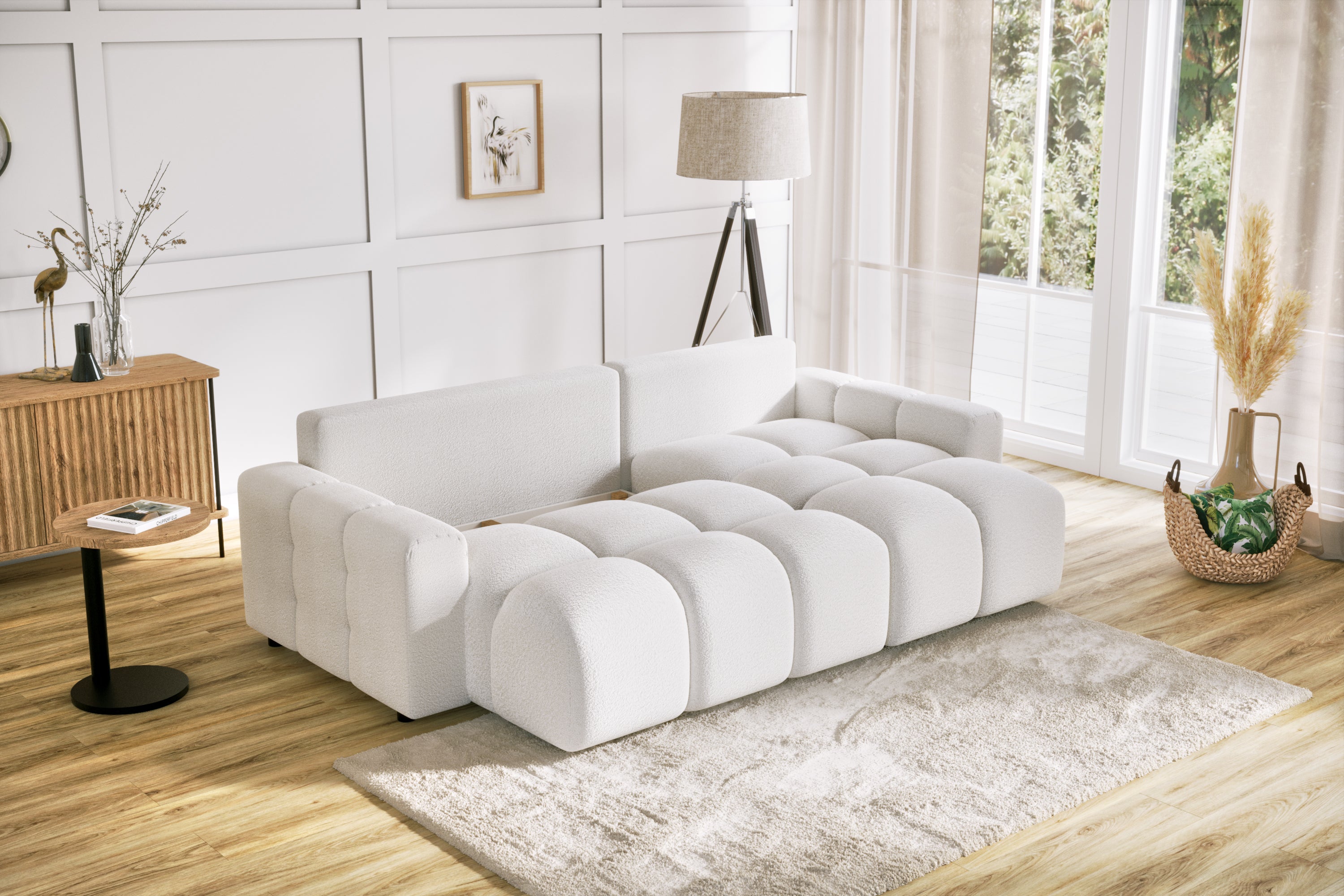 Kampinė miegama sofa LUKIS