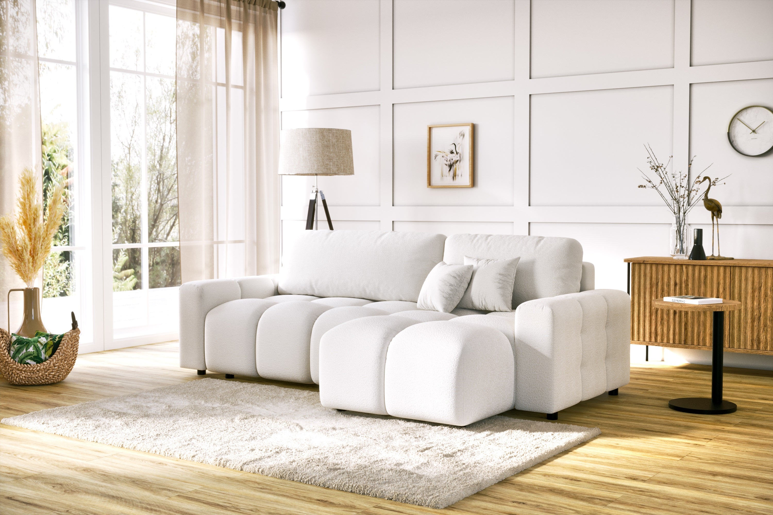Kampinė miegama sofa LUKIS