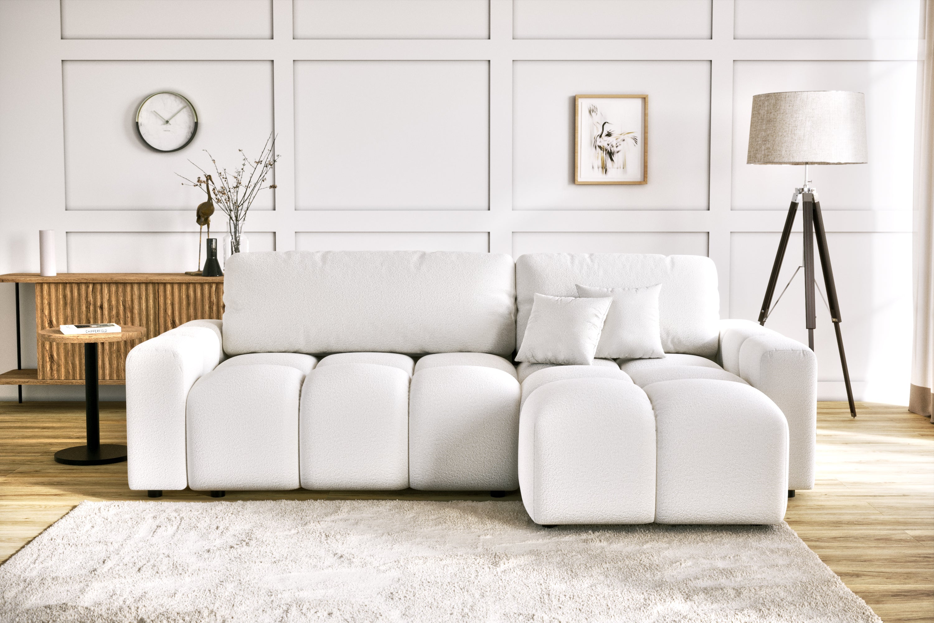 Kampinė miegama sofa LUKIS