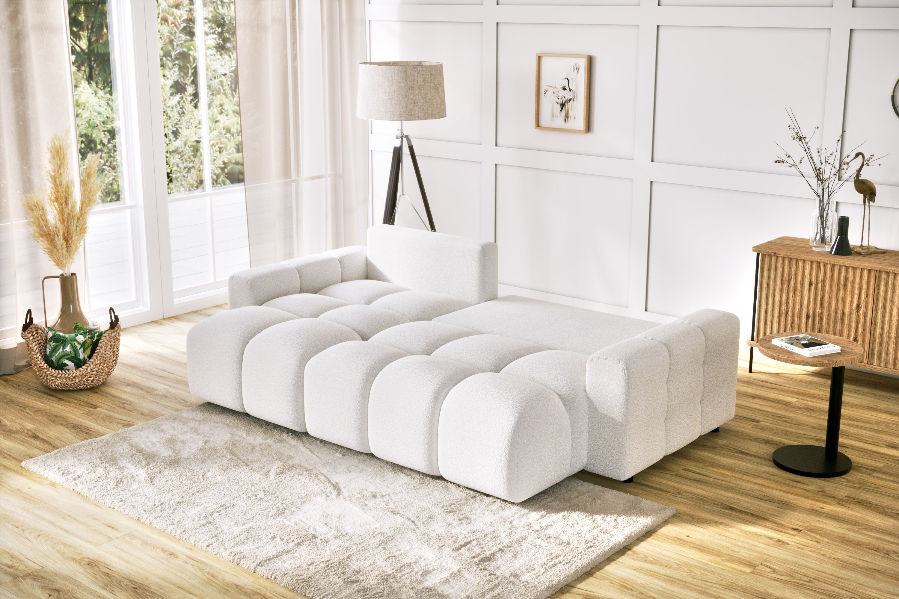 Kampinė miegama sofa LUKIS