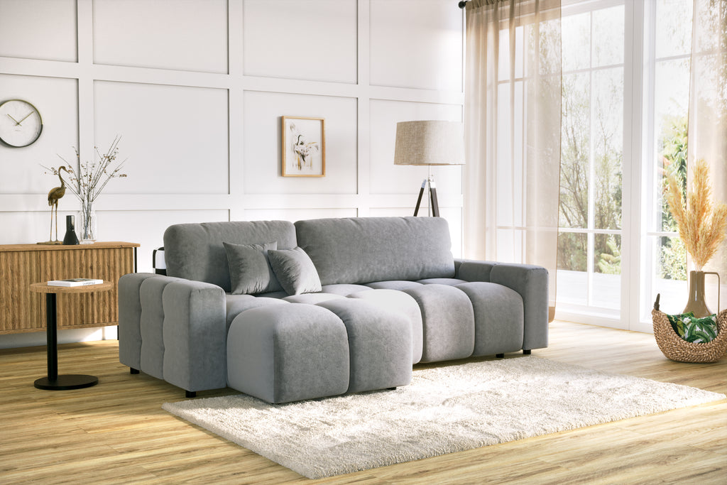 Kampinė miegama sofa LUKIS