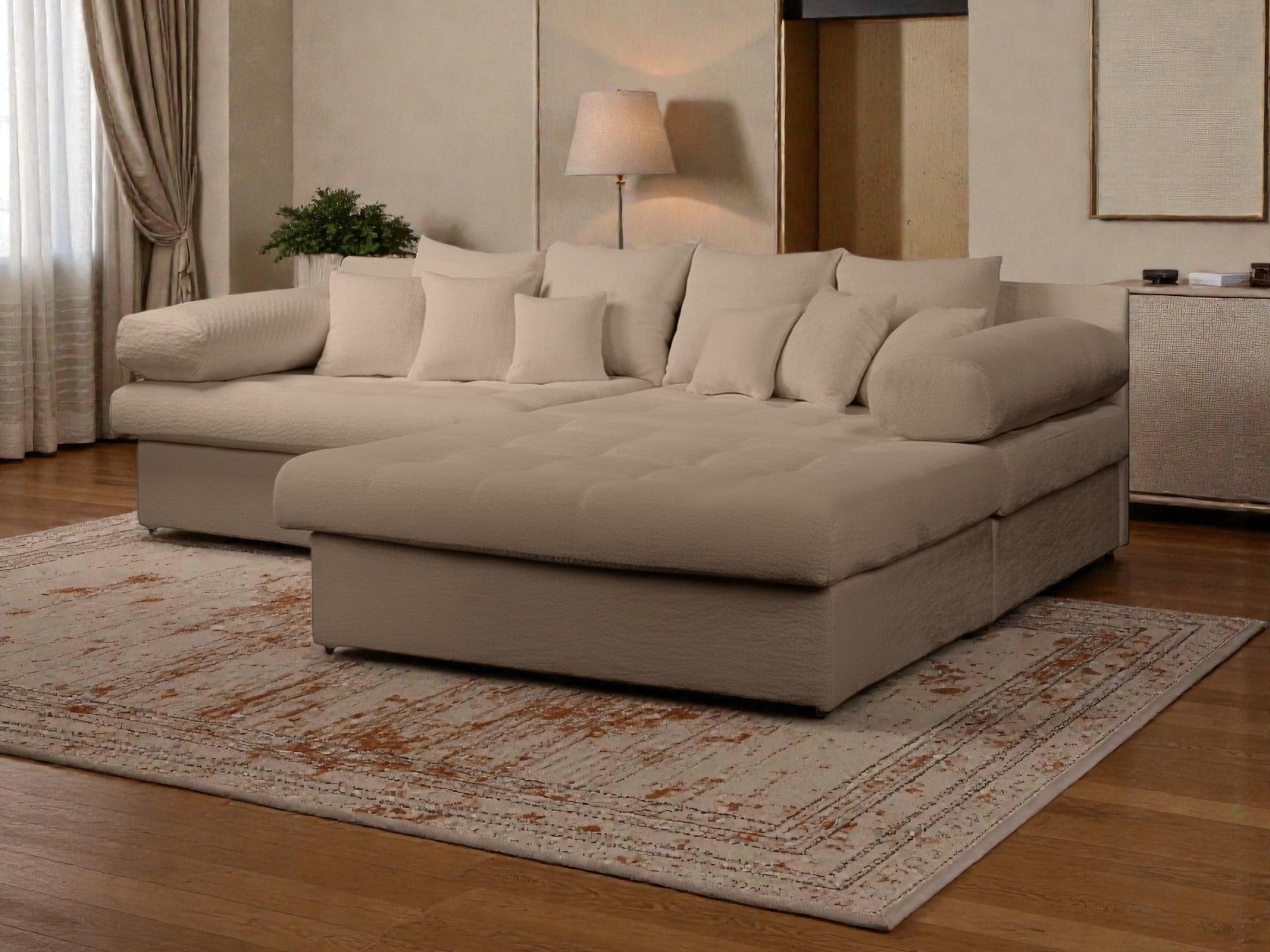 Kampinė sofa NAOMIS L Catch me