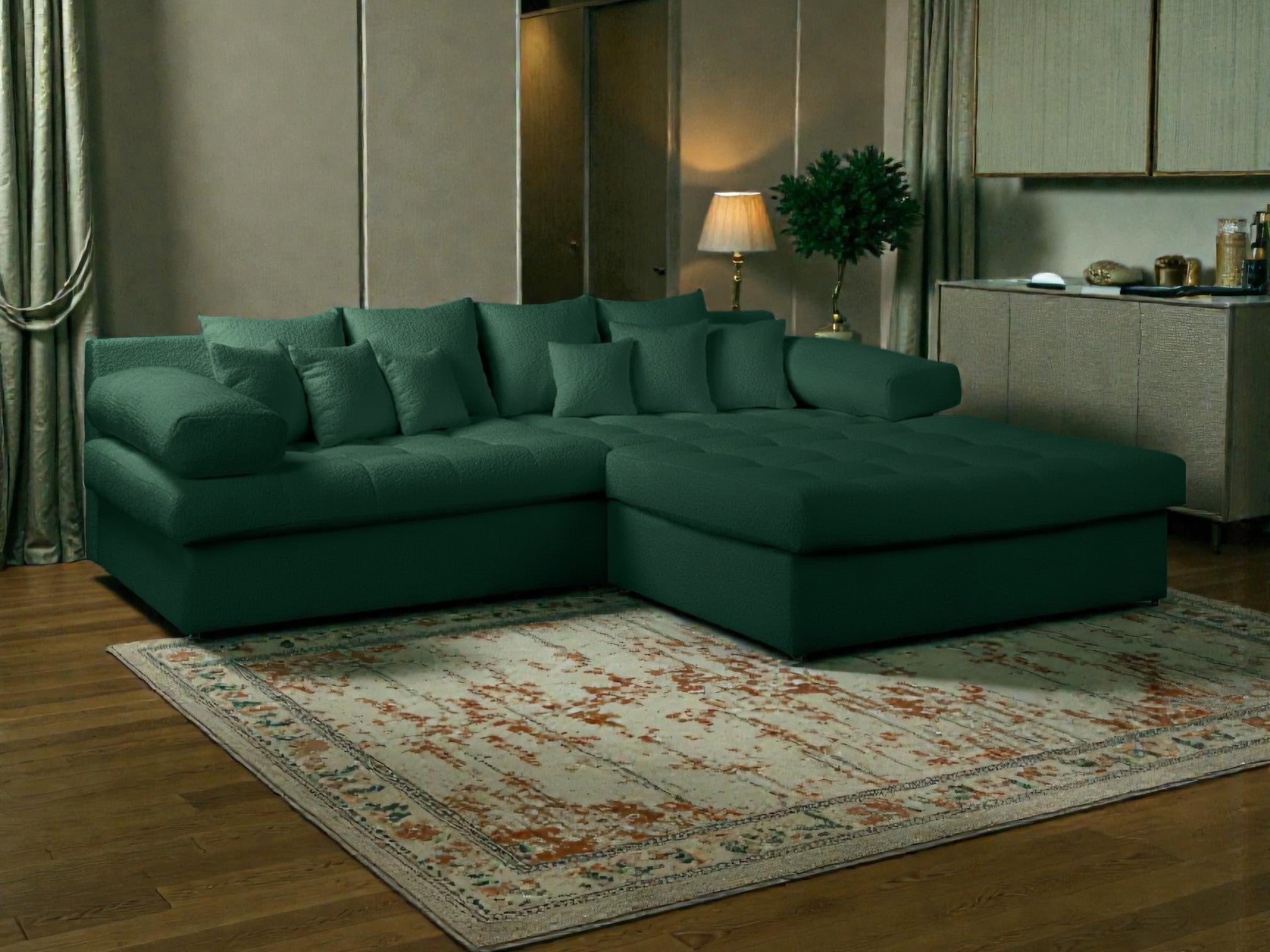 Kampinė sofa NAOMIS L Catch me