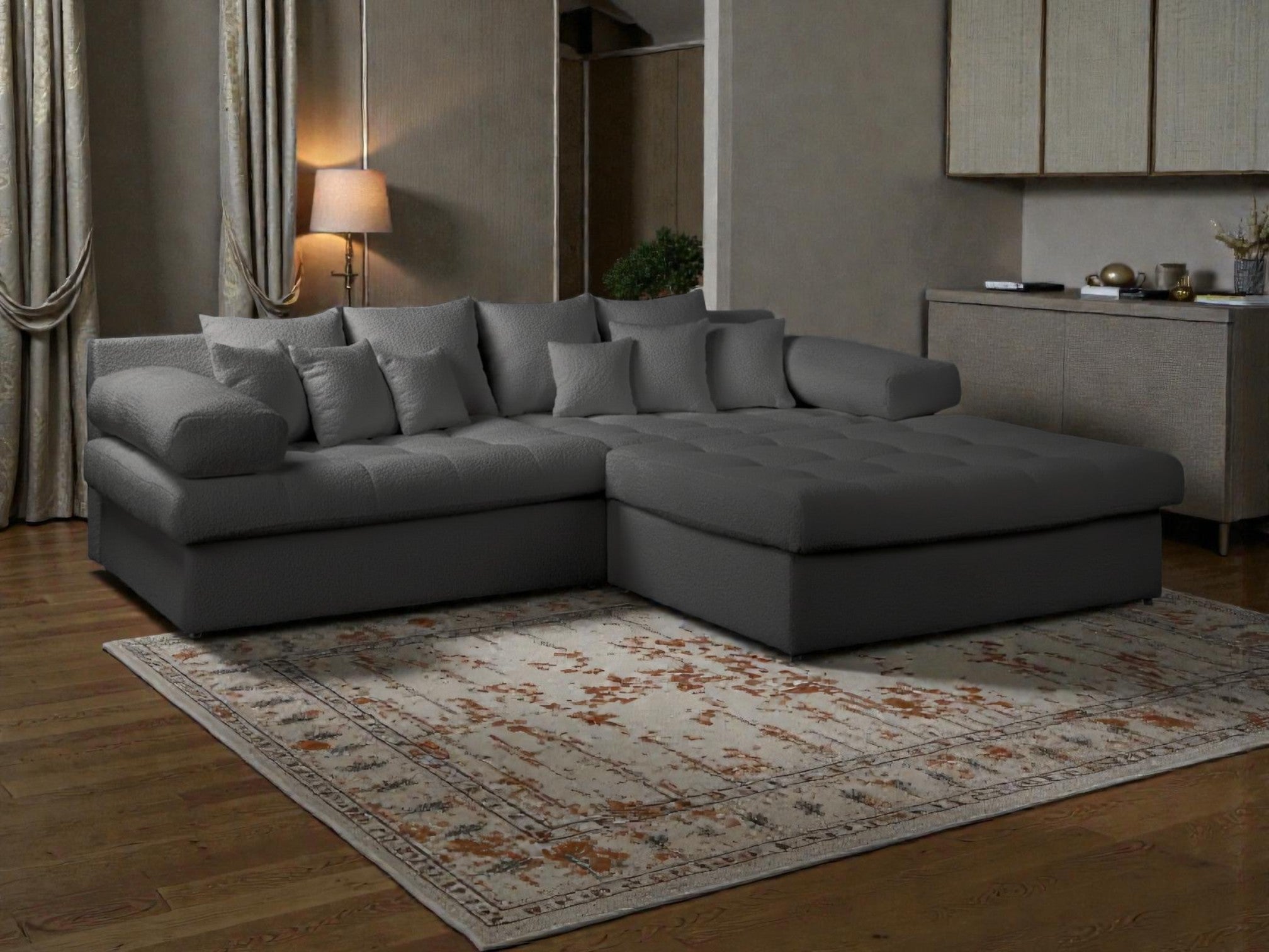 Kampinė sofa NAOMIS L Catch me