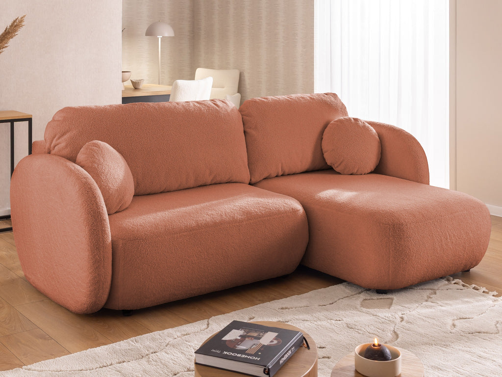 Kampinė sofa lova OVALO
