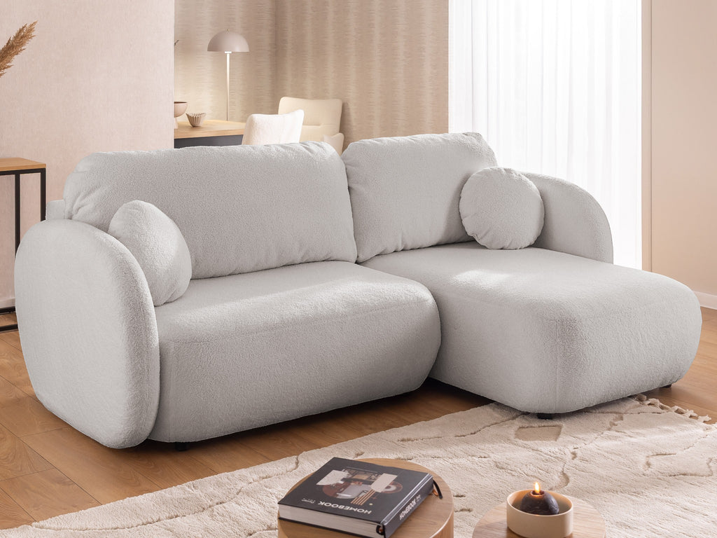 Kampinė sofa lova OVALO
