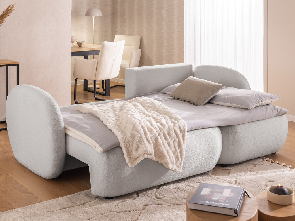 Kampinė sofa lova OVALO