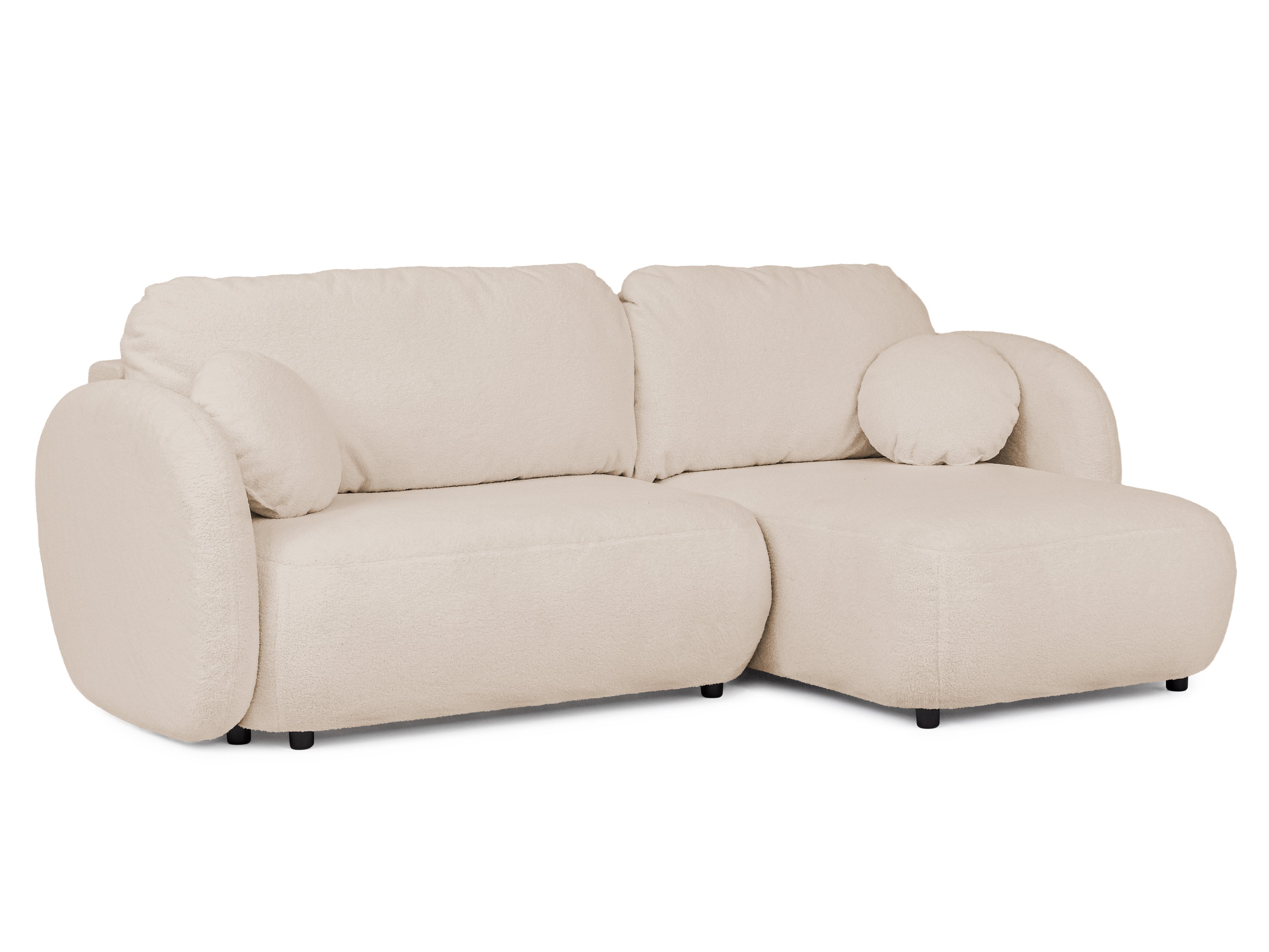 Kampinė sofa lova OVALO