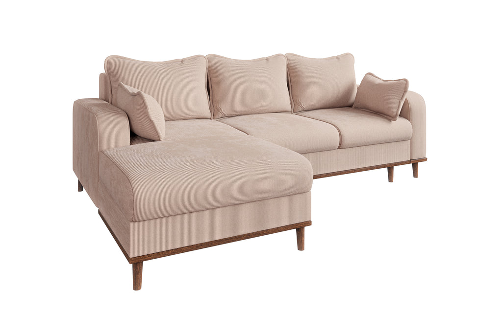 Kampinė sofa lova BEATA L