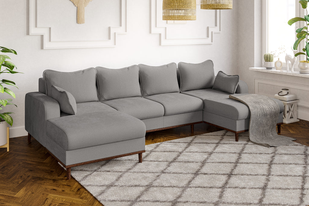 Kampinė sofa lova  BEATA LUX U