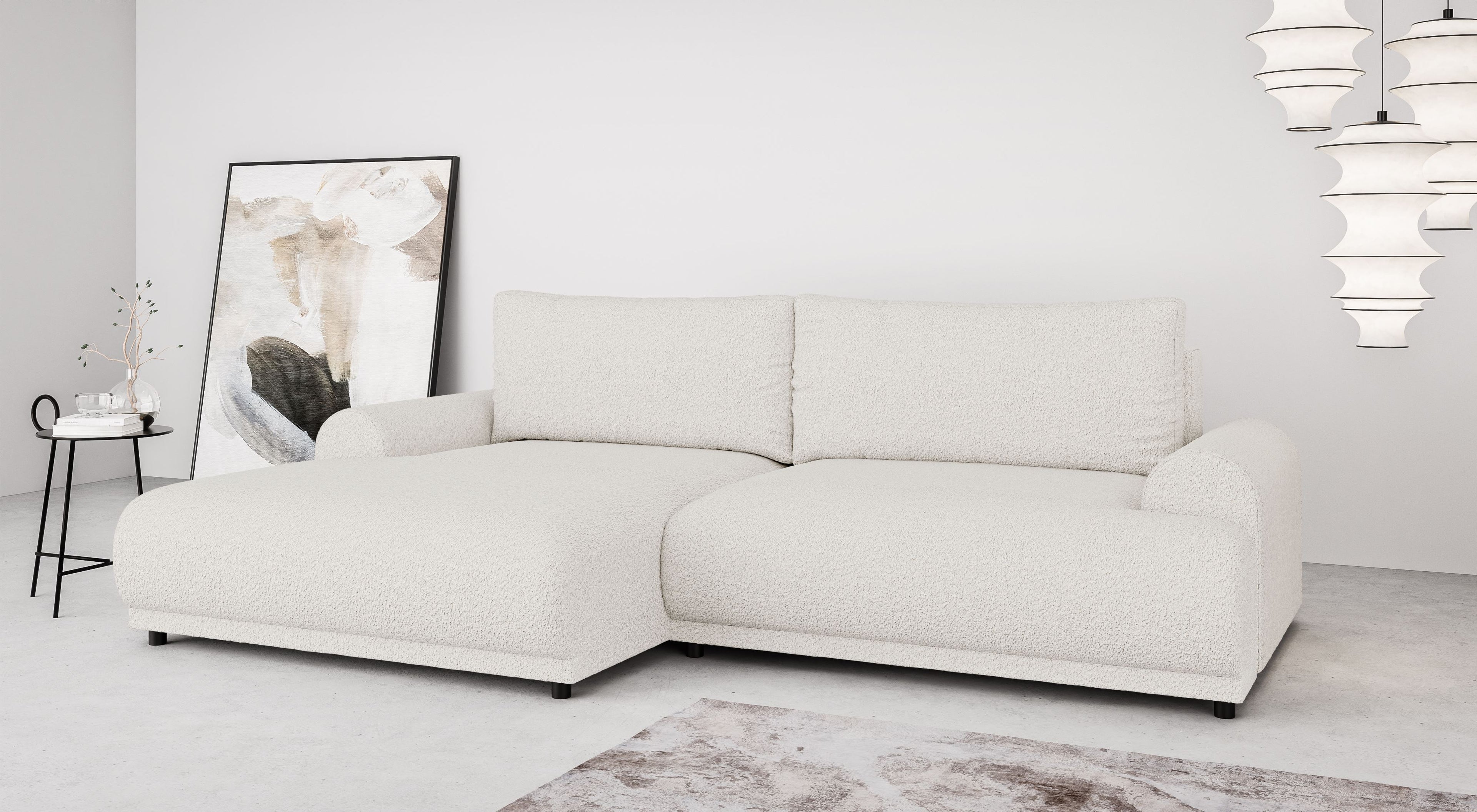 Kampinė sofa lova KARLO