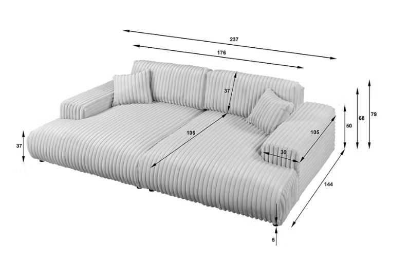 Sofa HUDSONAS VITO