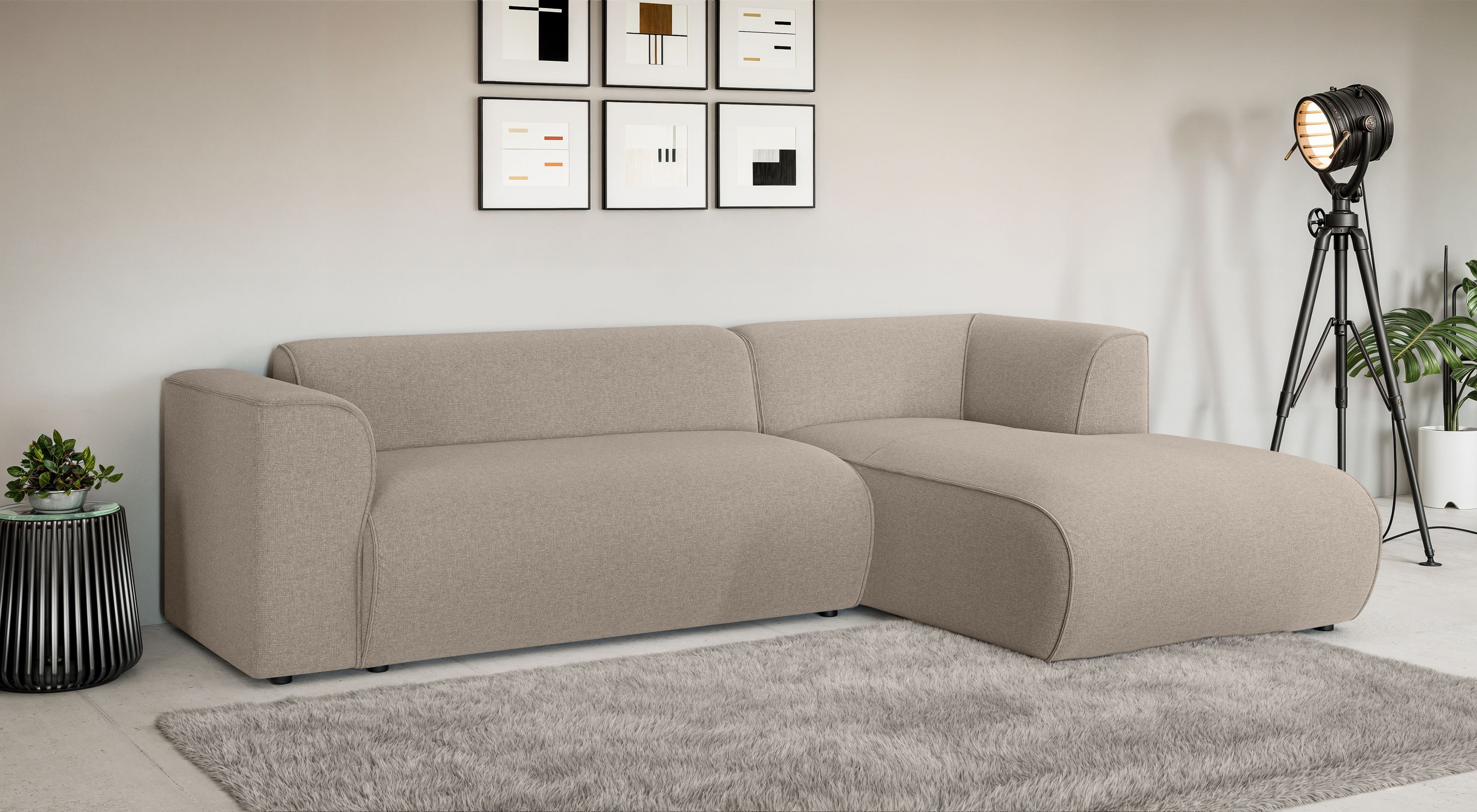 Kampinė sofa AMERID BARREL