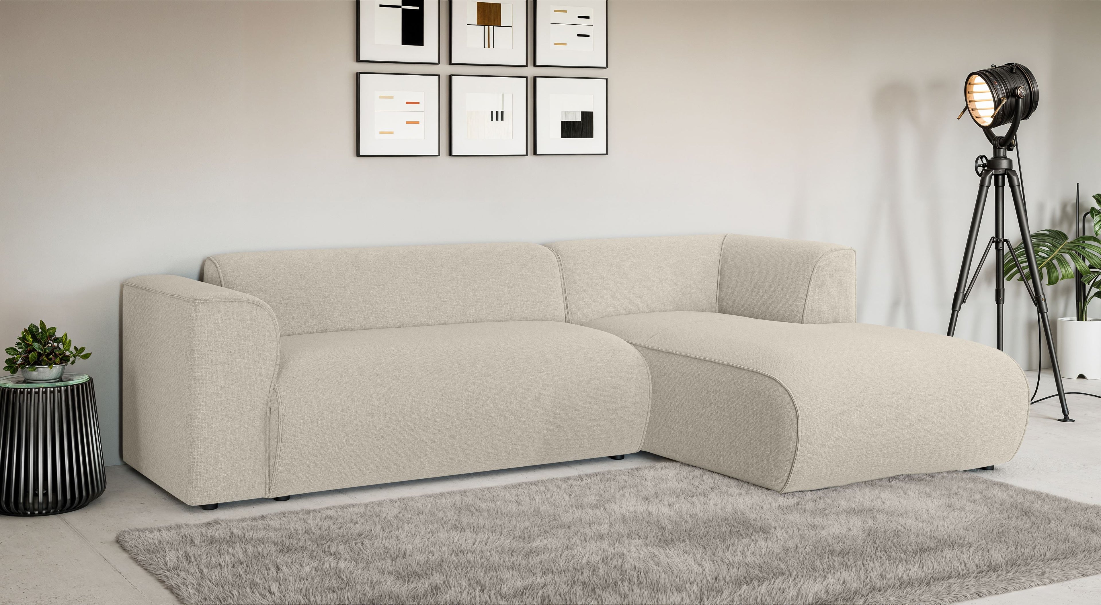 Kampinė sofa AMERID BARREL