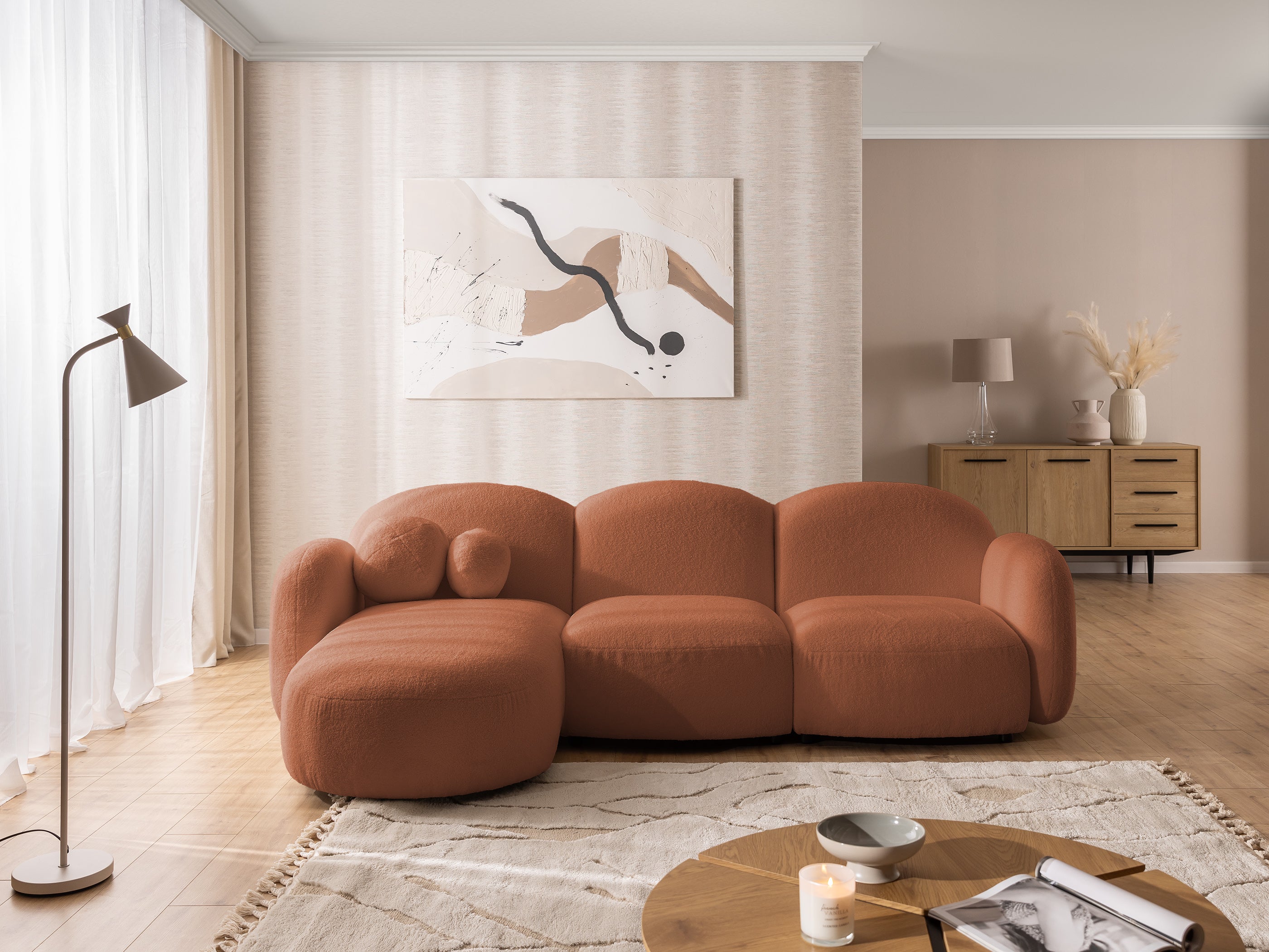 Kampinė sofa ORBIT