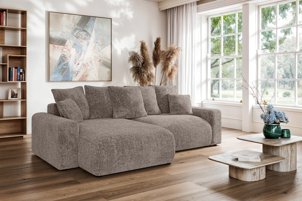 Kampinė sofa  lova LUMINA Small  L Cremona