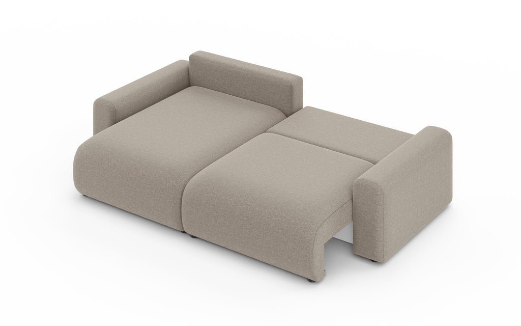 Kampinė sofa lova LUMINA small wind