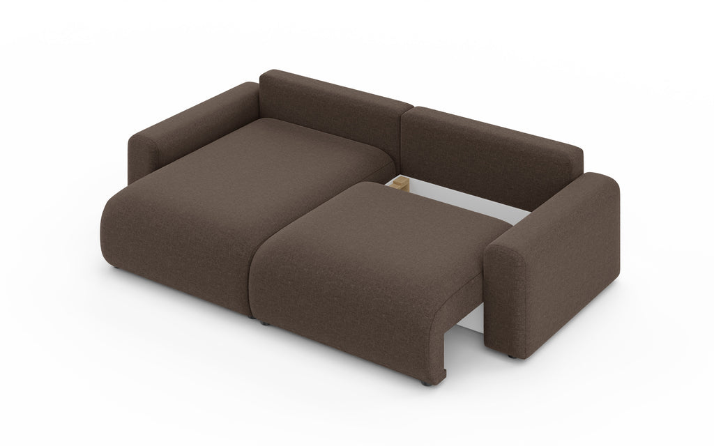 Kampinė sofa lova LUMINA small wind