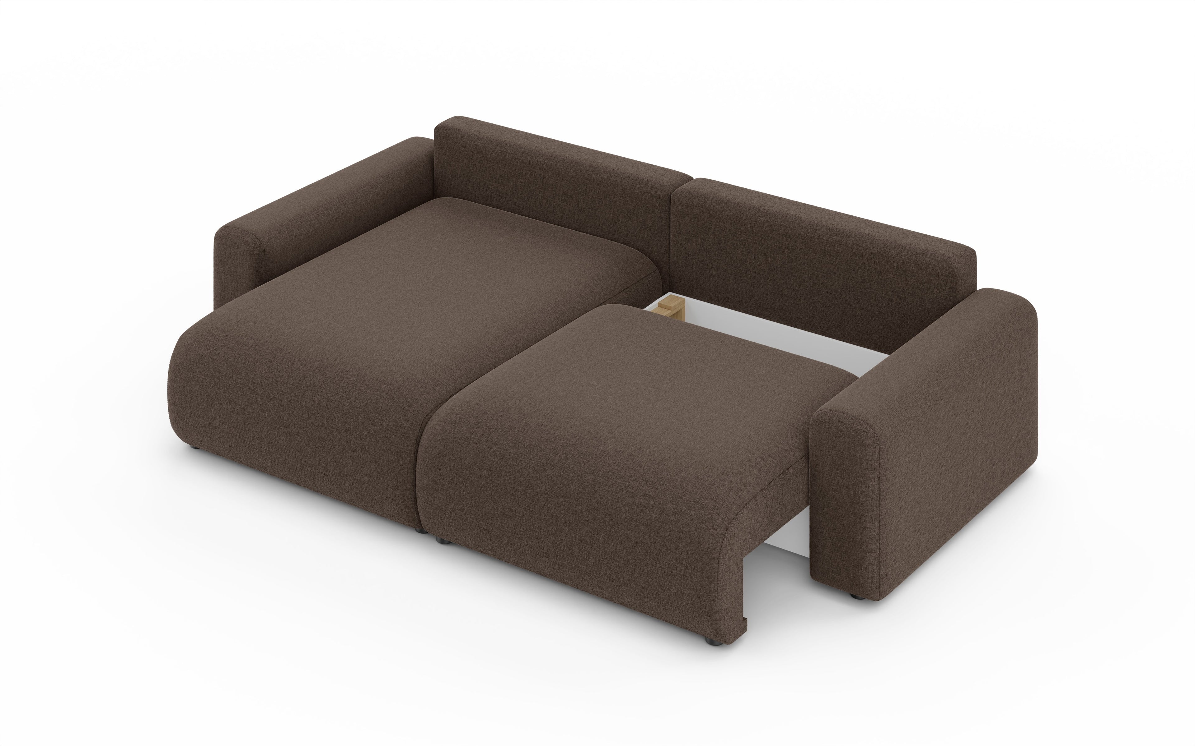 Kampinė sofa lova LUMINA small wind