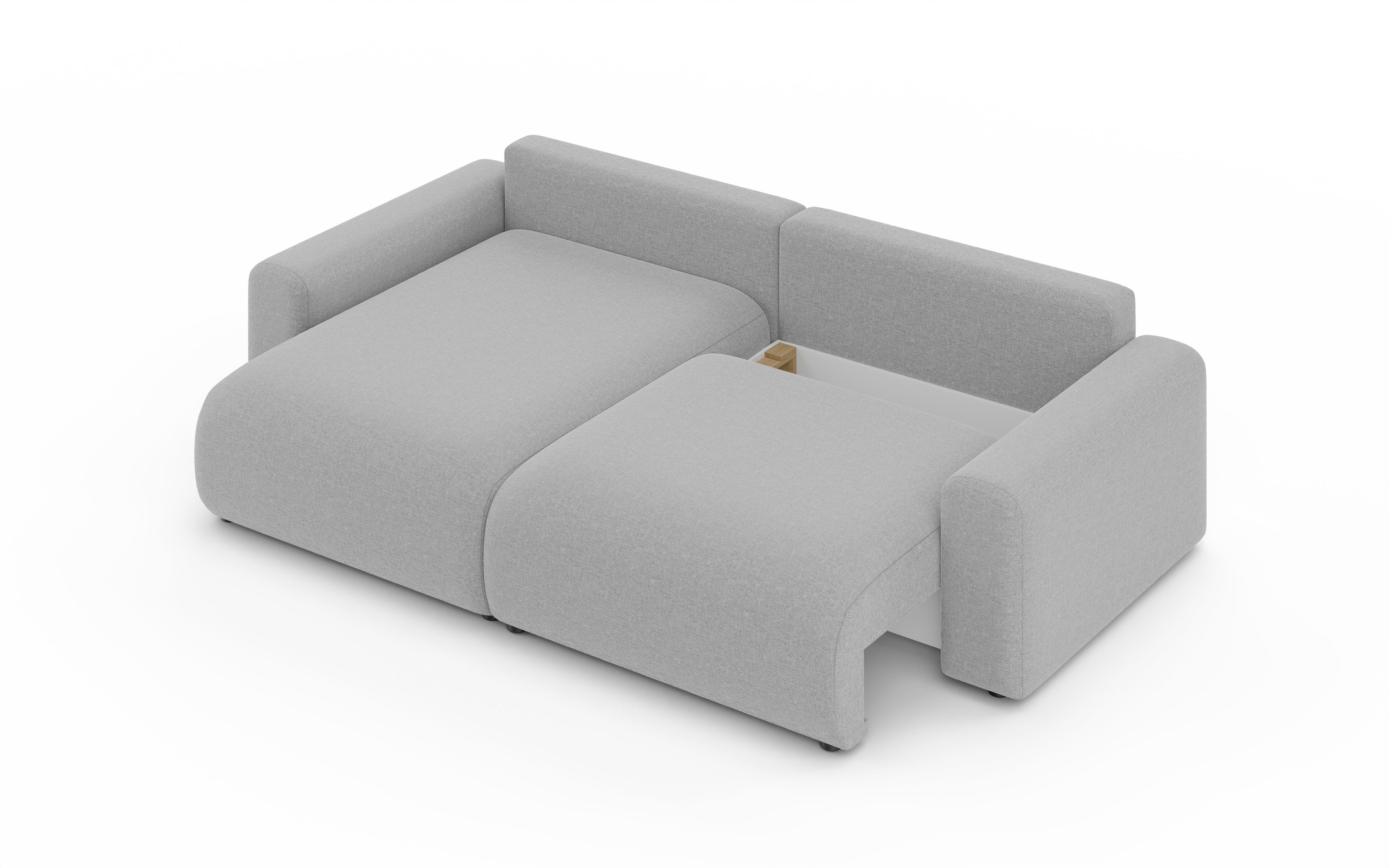 Kampinė sofa lova LUMINA small wind