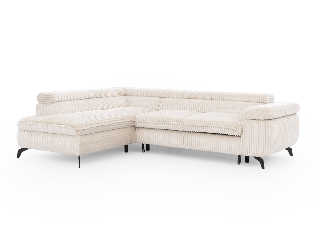 Kampinė miegama sofa MARBEL TILIA