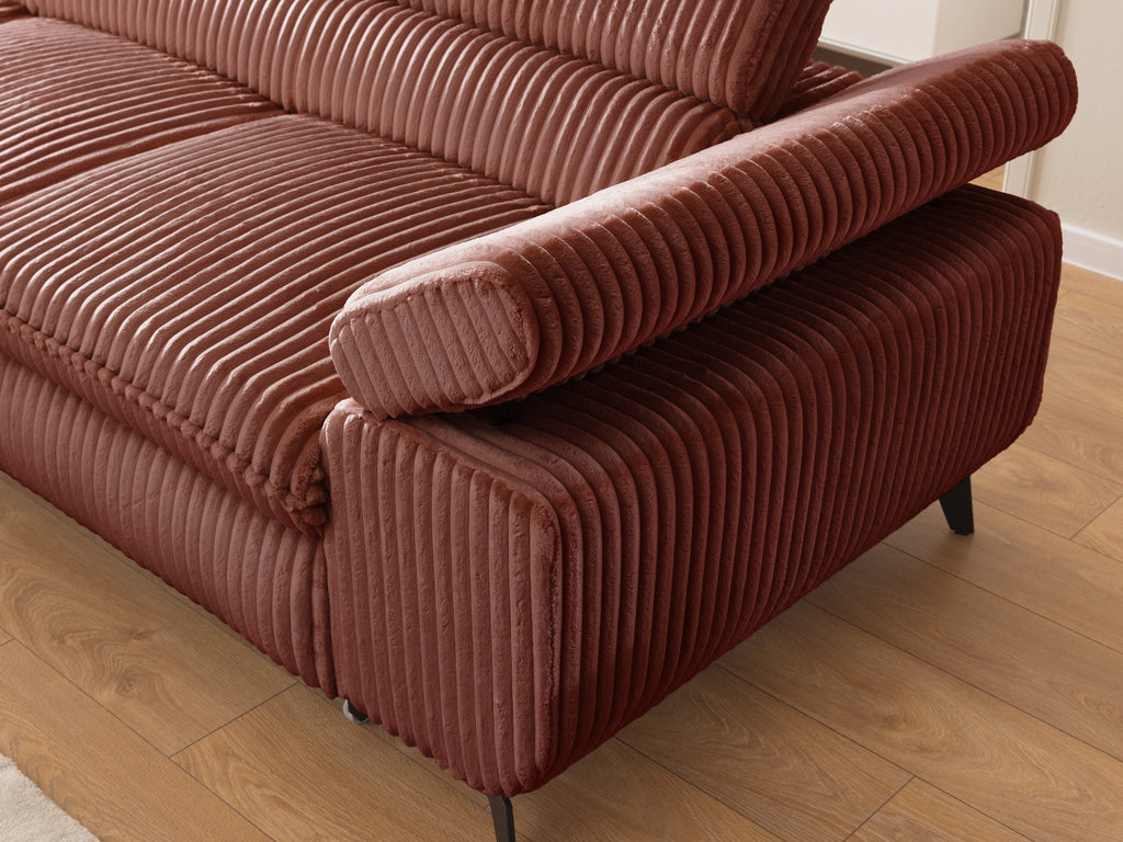 Kampinė miegama sofa MARBEL TILIA