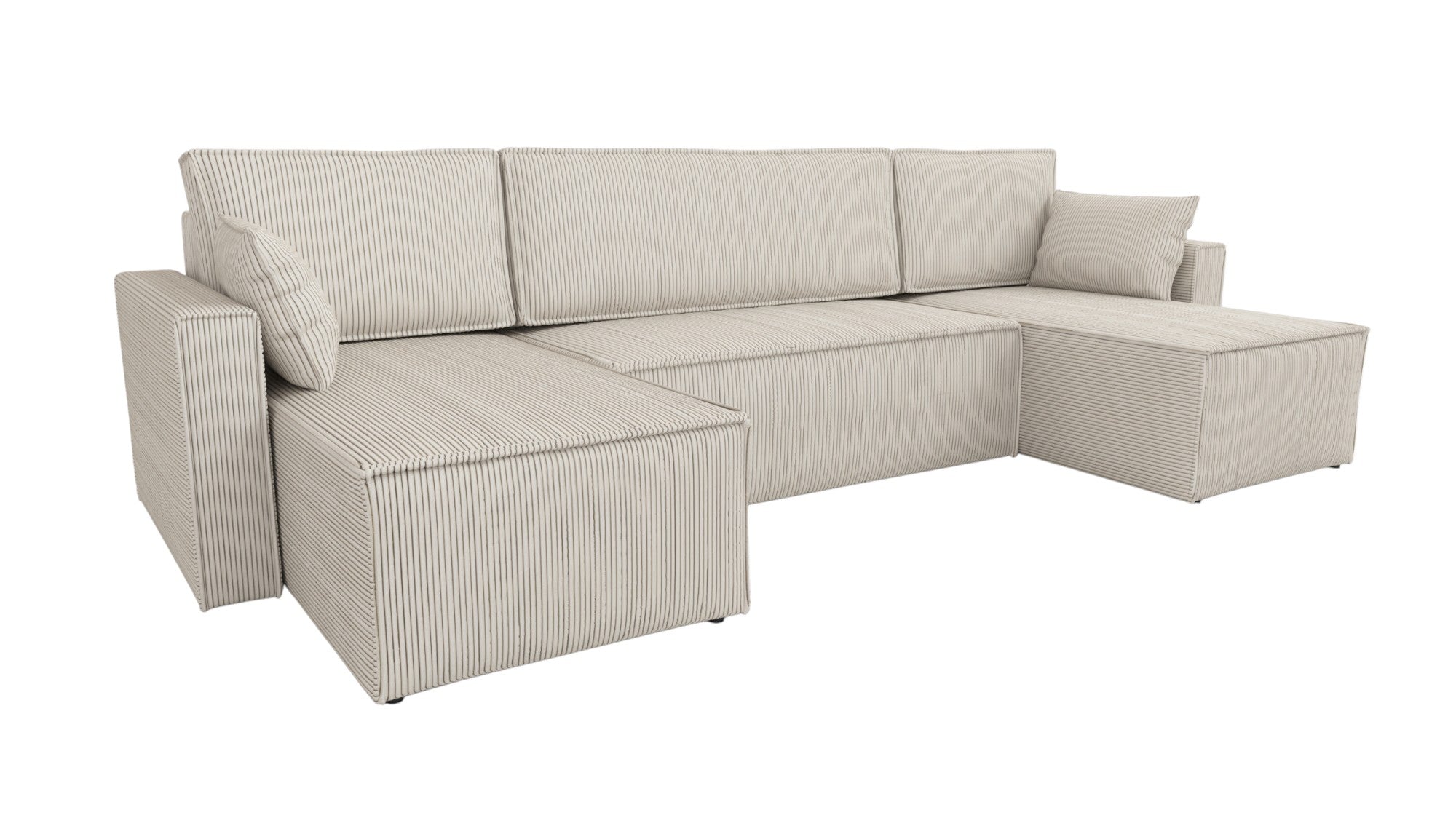 Kampinė Sofa - lova RUBINAS U