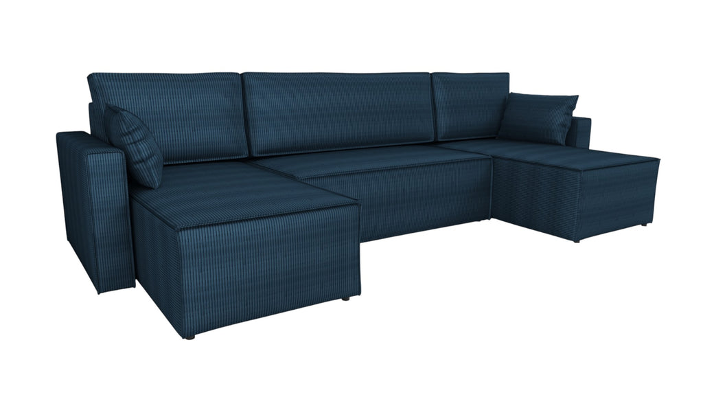 Kampinė Sofa - lova RUBINAS U