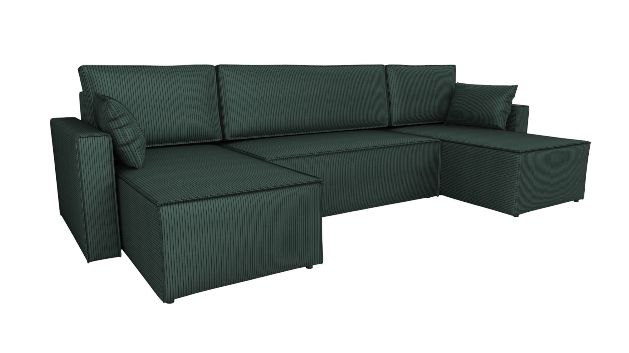 Kampinė Sofa - lova RUBINAS U