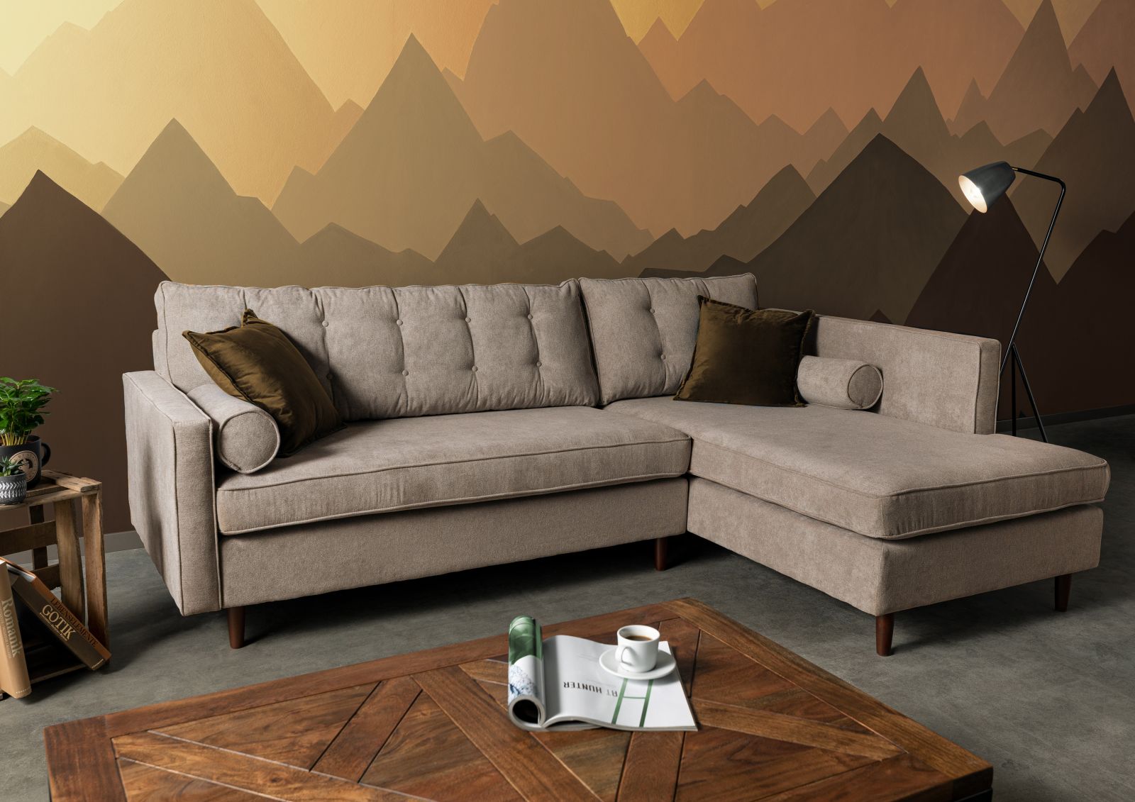 Kampinė sofa VANKUVERIS