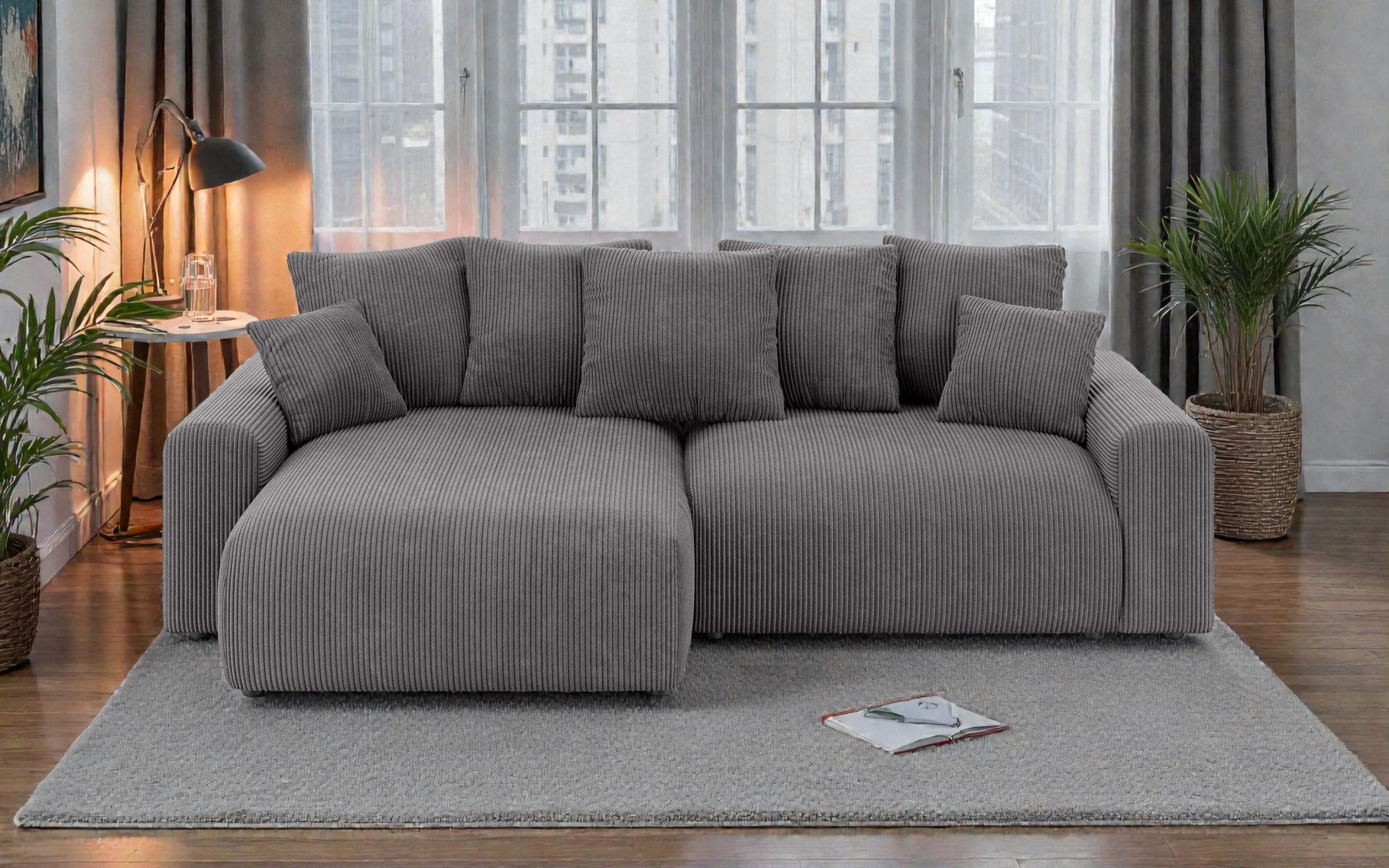 Kampinė sofa lova LUMINA L Small Lincoln