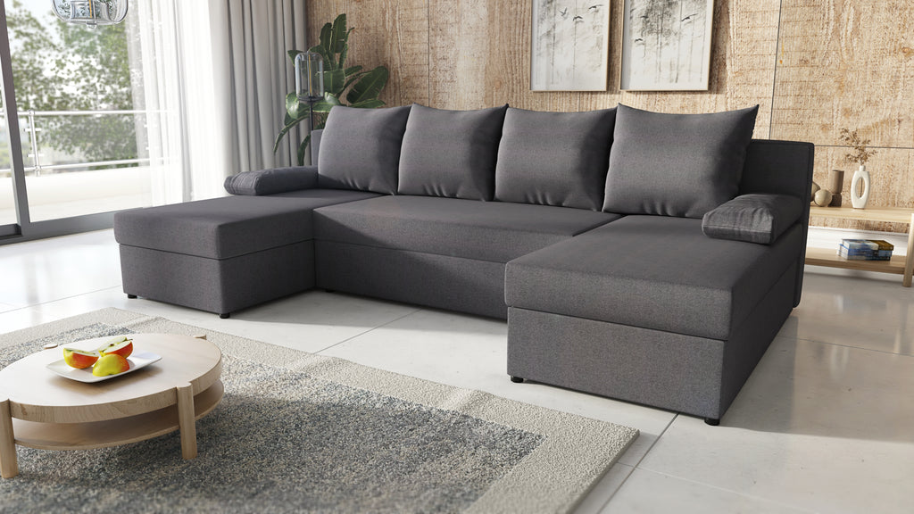 Kampinė Sofa - lova DIVA U