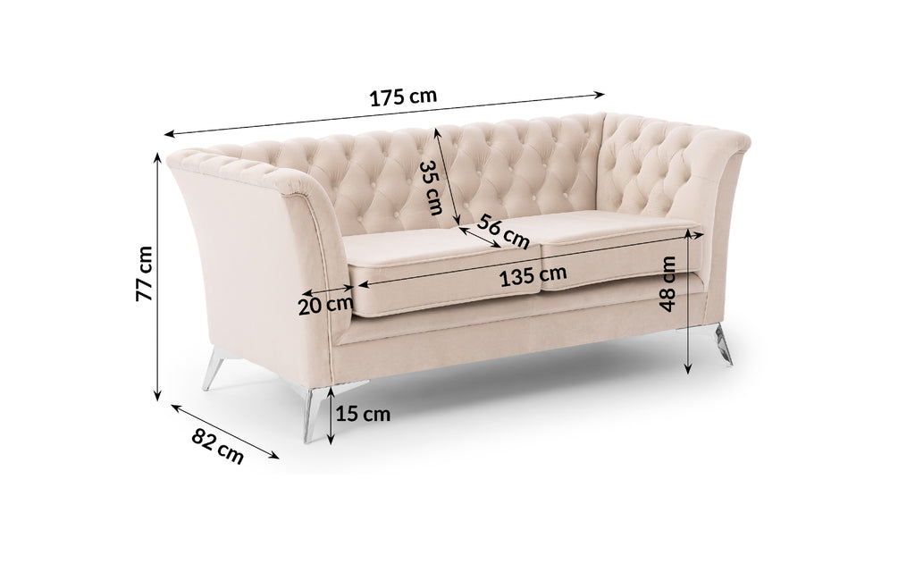 Sofa DERBERA LUX 2 RIVIERA