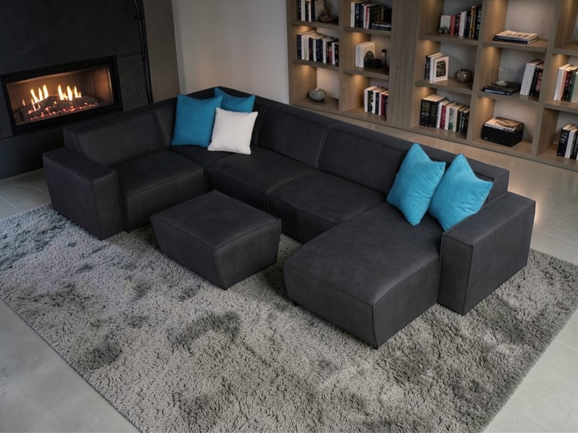 Kampinė sofa JUPITERIS U