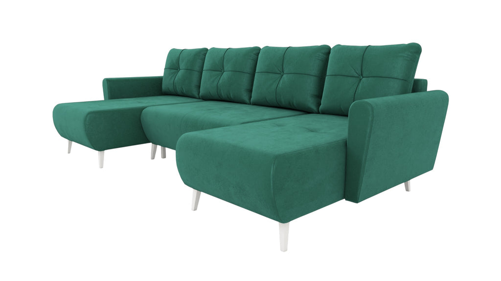 Kampinė Sofa - lova VIVARA U