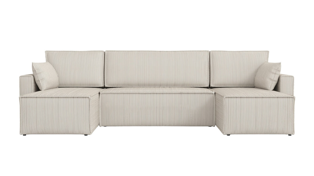 Kampinė Sofa - lova RUBINAS U