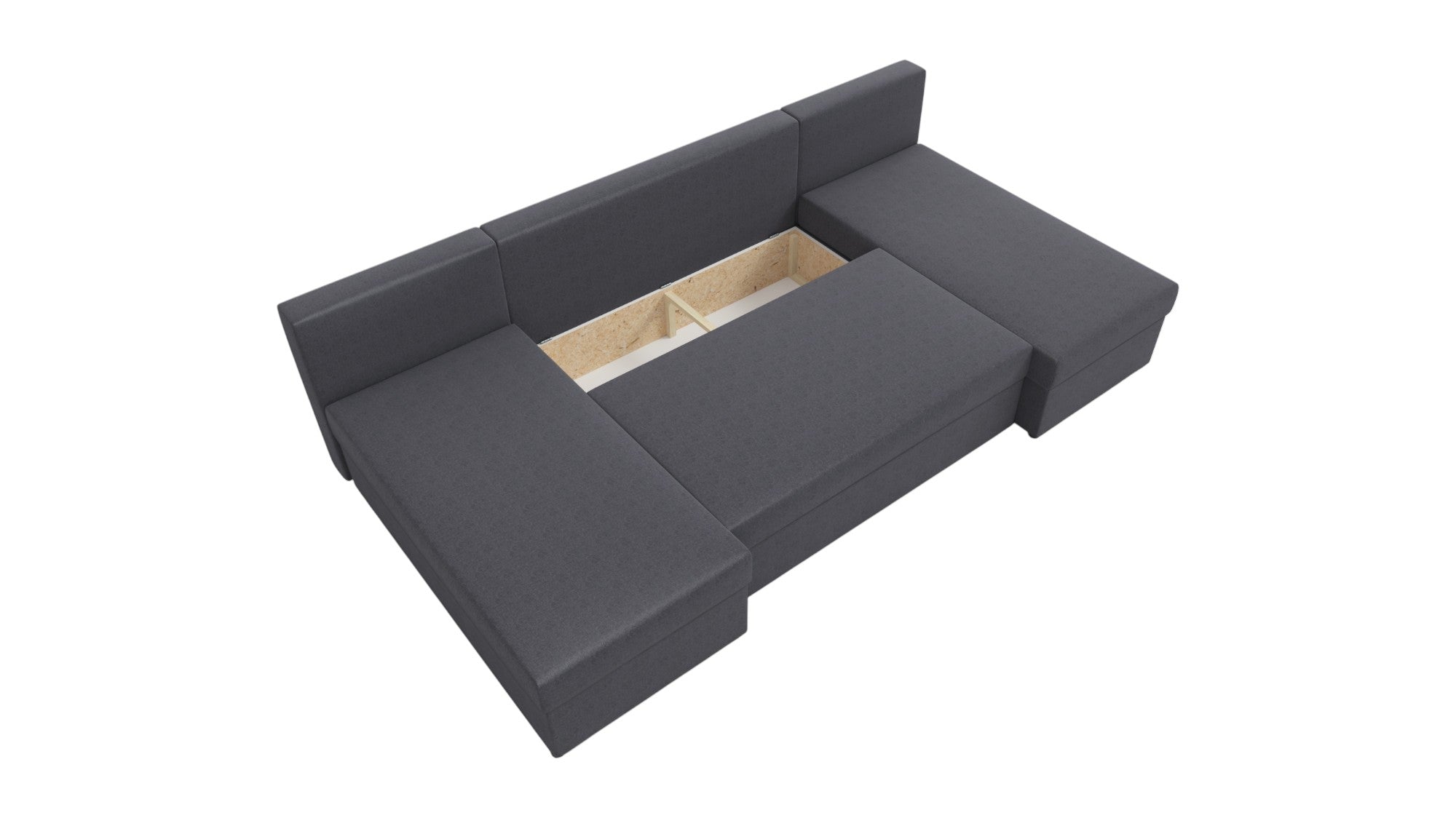 Kampinė Sofa - lova DIVA U
