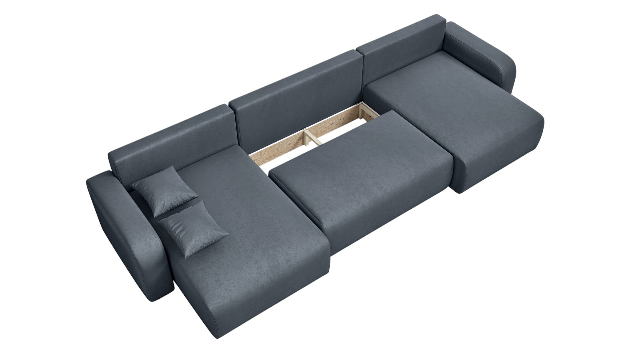 Kampinė Sofa - lova SINDI U XL