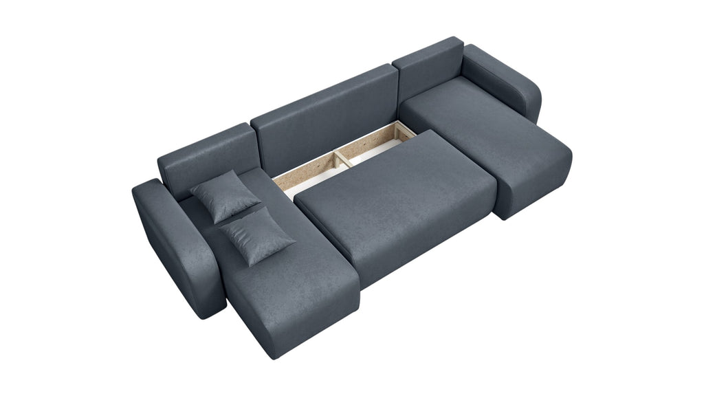 Kampinė Sofa - lova SINDI U