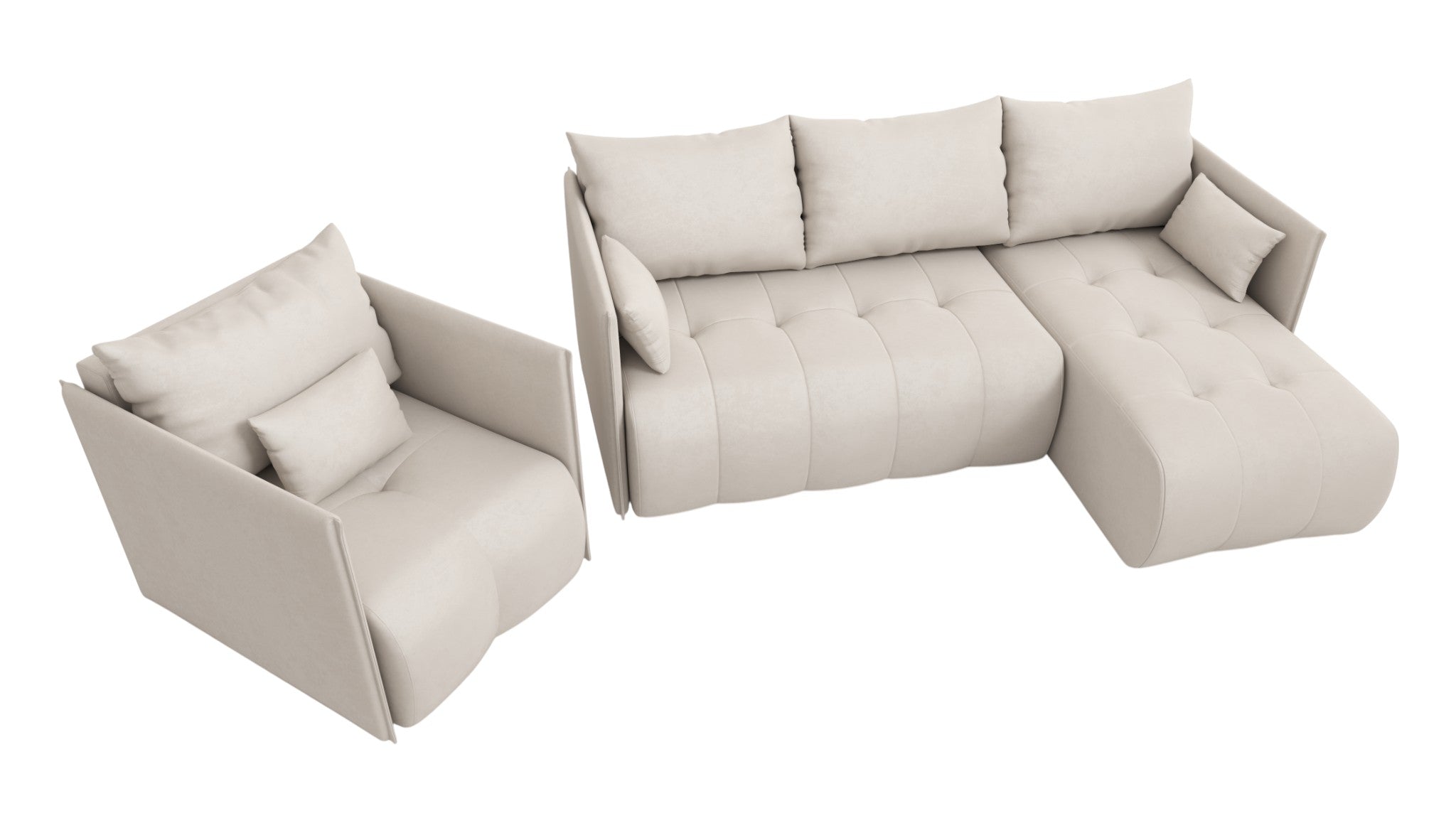 Kampinė Sofa - lova URBAN