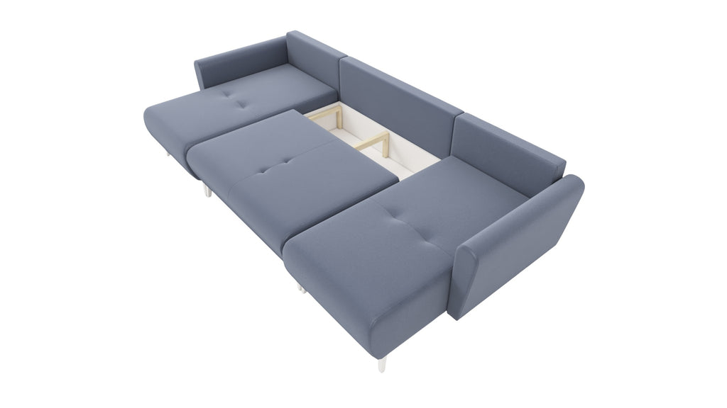 Kampinė Sofa - lova VIVARA U