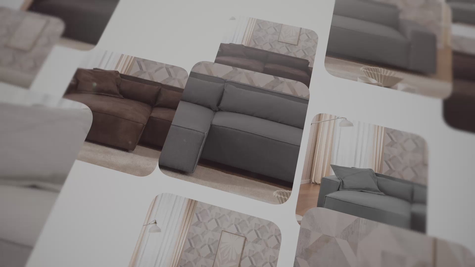 Kampinė sofa KURDUROJUS BARREL