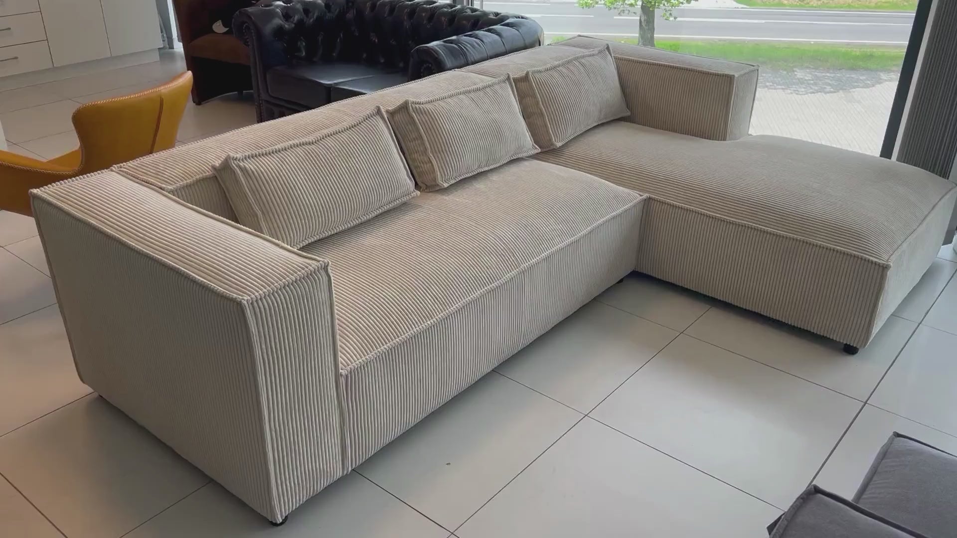 Kampinė Sofa KLOJA LINCOLN L