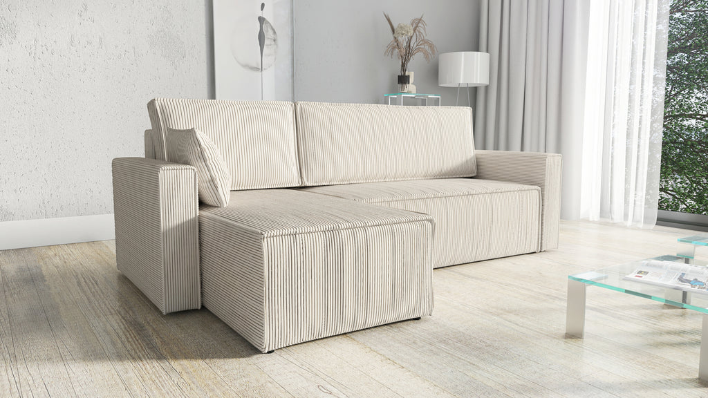 Kampinė Sofa - lova RUBINAS