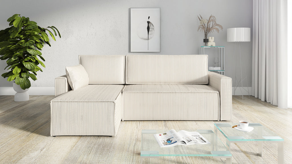 Kampinė Sofa - lova RUBINAS