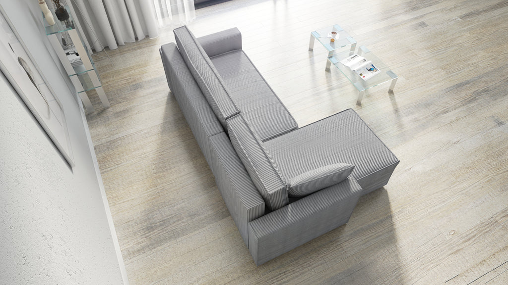 Kampinė Sofa - lova RUBINAS