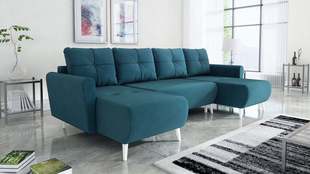 Kampinė Sofa - lova VIVARA U