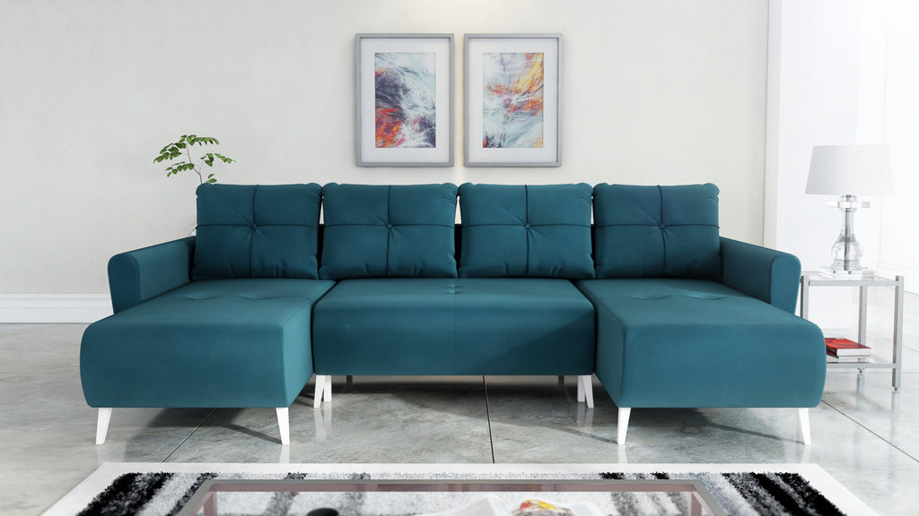 Kampinė Sofa - lova VIVARA U