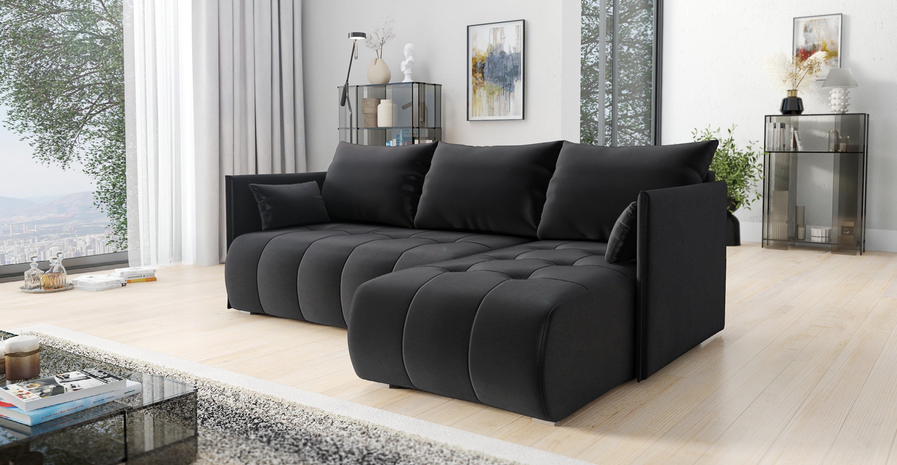 Kampinė Sofa - lova URBAN